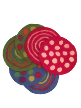 Load image into Gallery viewer, Felt Placemats Round