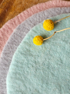 Round Felt Mats
