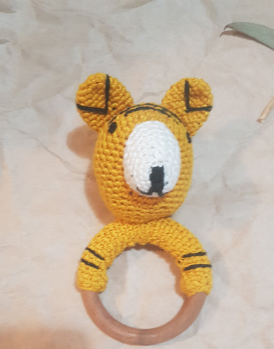 Tiger Play Ring - Crochet