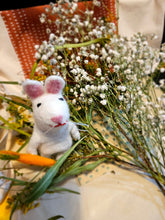 Load image into Gallery viewer, Frog and Bunny Finger Puppet