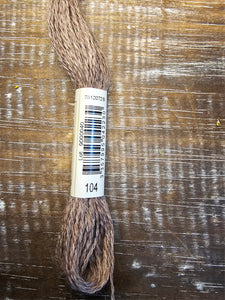 DMC Eco Darning/Mending Wool - 100% Organic Wool Naturally Dyed