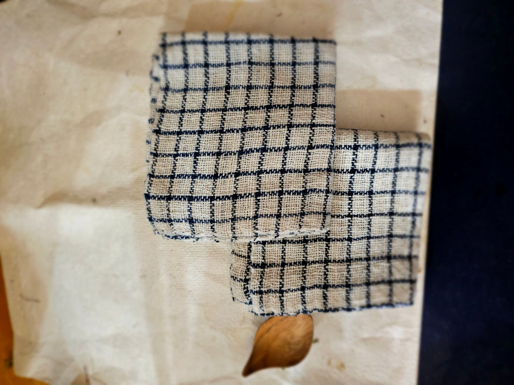 Indigo & Natural Cotton Cloths