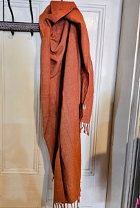 Lao Cotton Scarf Cinnamon