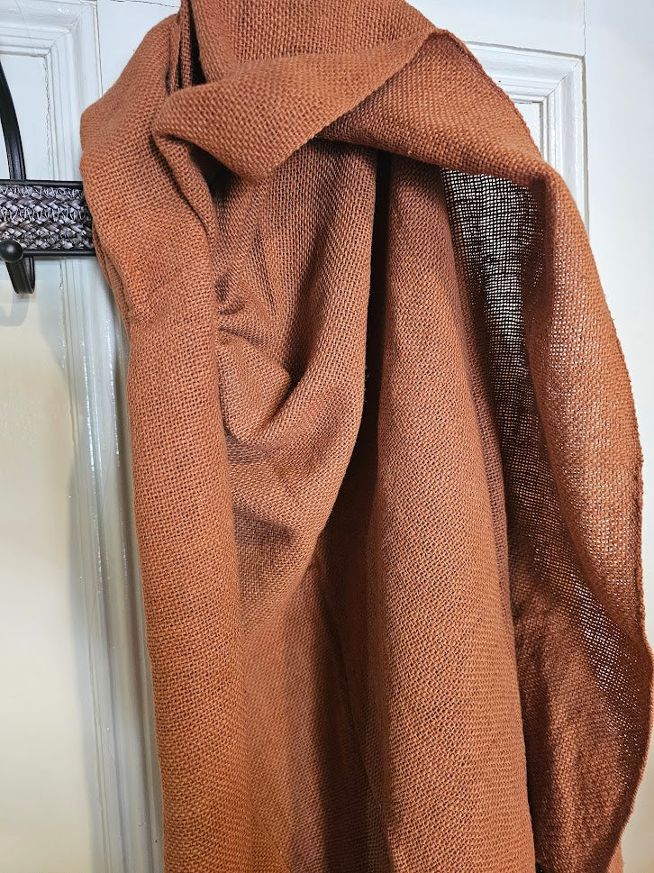 Lao Cotton Scarf Cinnamon