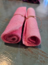Load image into Gallery viewer, Hand Dyed Dyed Wool Felt Sheets SMALL