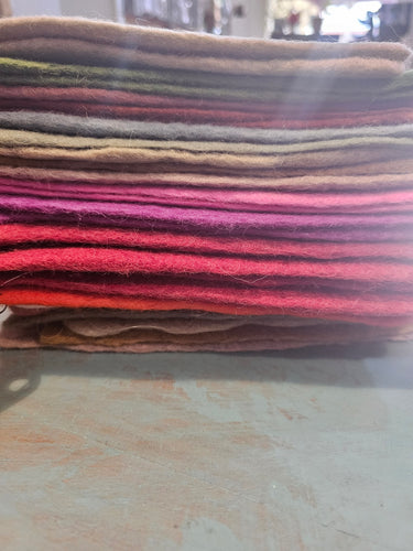 Handmade Wool Felt Sheets