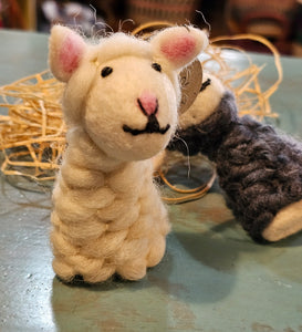 Sheep Finger Puppets