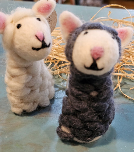 Sheep Finger Puppets