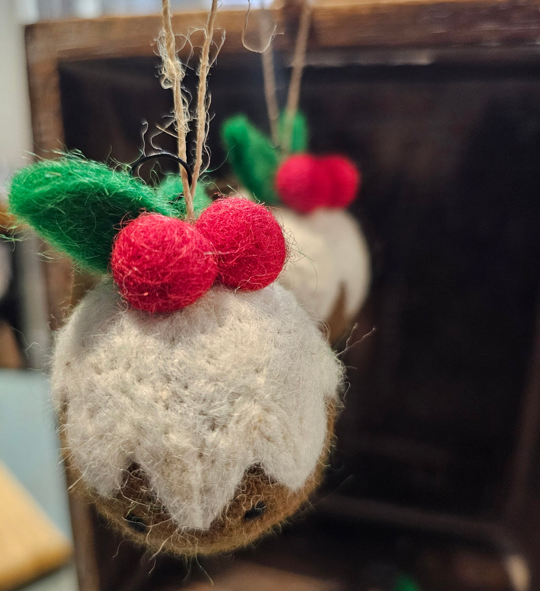 Hanging Plum Pudding