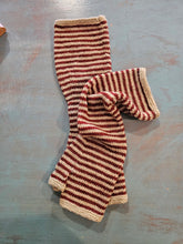 Load image into Gallery viewer, Long Stripey Mitts