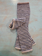 Load image into Gallery viewer, Long Stripey Mitts