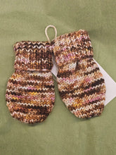 Load image into Gallery viewer, Wool Mittens (0-6months)