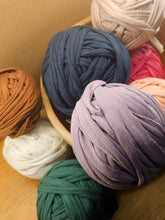 Load image into Gallery viewer, Recycled Cotton T-Shirt Yarn