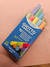 Load image into Gallery viewer, Blackboard Chalk Anti-dust - 10 Assorted Colours 10 pcs