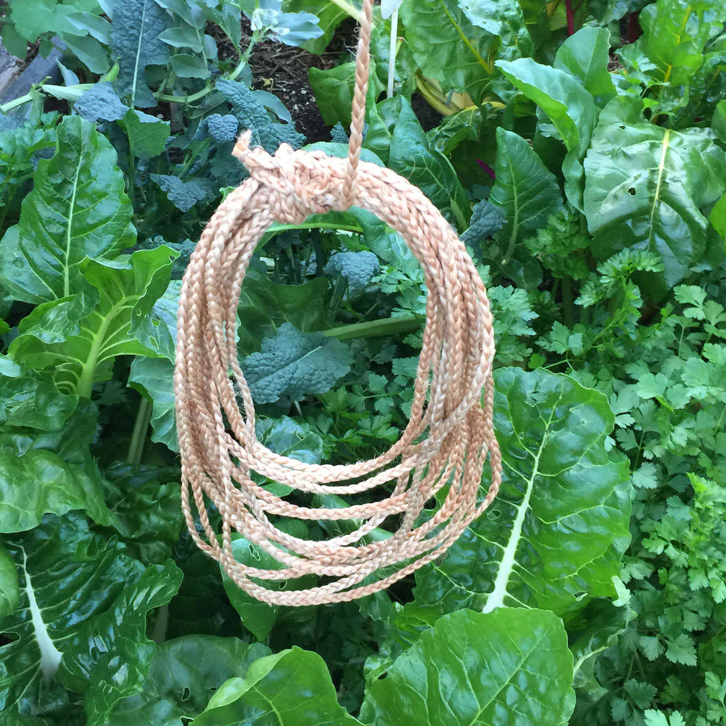 Braided Jute, 10m Bundle, W=0.5cm