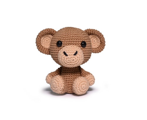 Safari Animals Crochet - Monkey