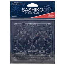 Load image into Gallery viewer, Sashiko Template 4 Inch Shippou - Seven Treasures