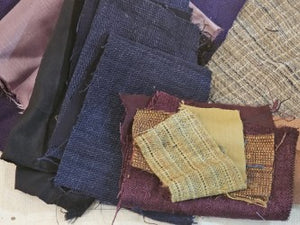 WOVEN FABRIC REMENANTS LARGE #1