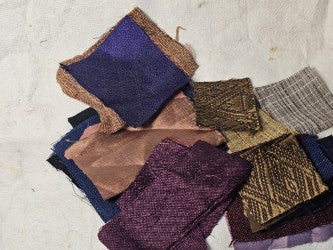 WOVEN FABRIC REMENANTS small #2