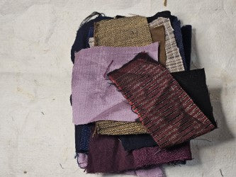WOVEN FABRIC REMENANTS LARGE #3