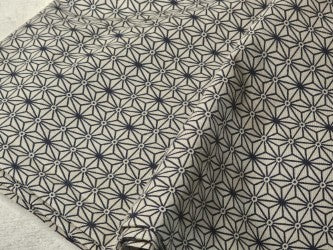 Japanese Fabric Asanoha: Taupe