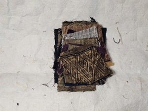 WOVEN FABRIC REMENANTS small #8