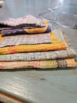 Vintage Kantha Remnant Pack