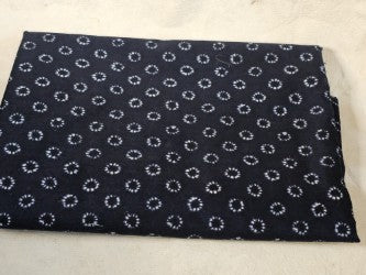 Japanese Fabric: Shibori Navy Blue