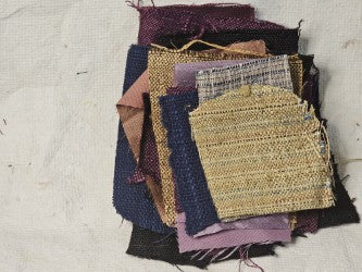 WOVEN FABRIC REMNANTS - small #6