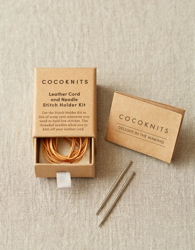 Cocoknits Leather Cord and Needle Kit