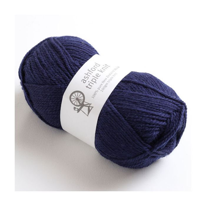 ASHFORD TRIPLE KNIT YARN 12 ply