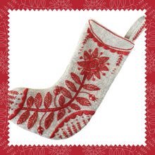 Load image into Gallery viewer, Embroidery Festive Stocking Kit