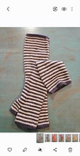 Load image into Gallery viewer, Long Stripey Mitts