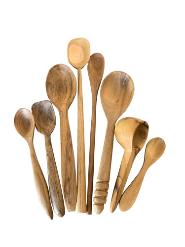 Spoons - Assorted small wooden
