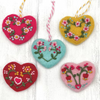 Needle Felting Kit: Hearts