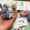 Needle Felting Kit: Rabbits