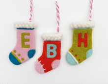 Load image into Gallery viewer, Needle Felting Kit: Christmas Stockings