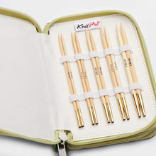 Load image into Gallery viewer, Bamboo Interchangeable Needle Starter Set