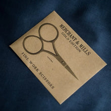 Load image into Gallery viewer, Fine Work Gold Scissors - Merchant &amp; Mills