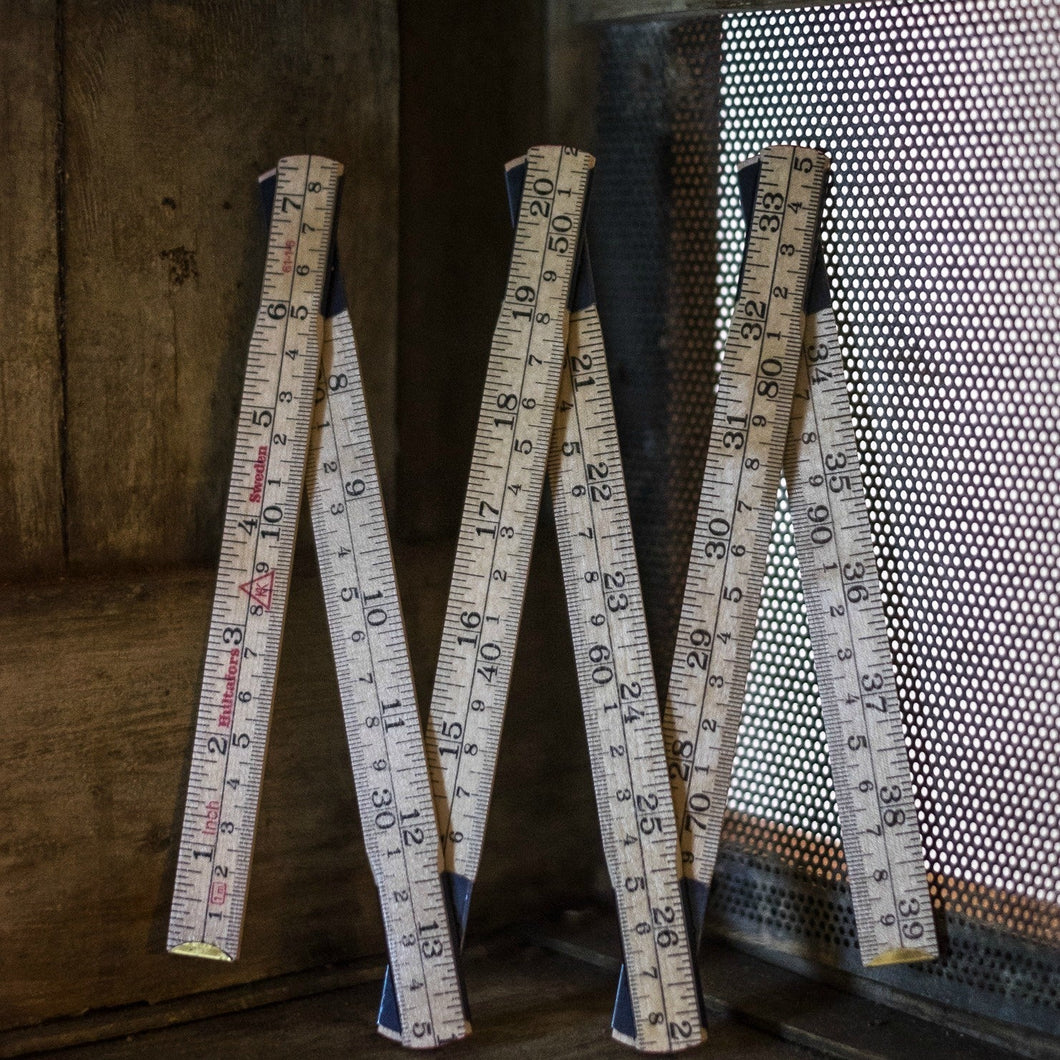 Wooden Folding Ruler Merchant & Mills