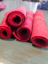 Load image into Gallery viewer, Hand Dyed Dyed Wool Felt Sheets SMALL
