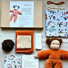 Load image into Gallery viewer, Sunshine Waldorf Doll Making Kit - Autumn Orange