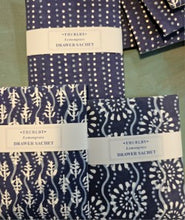 Load image into Gallery viewer, Indigo Drawer Sachet Lemongrass