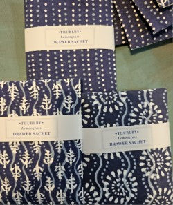 Indigo Drawer Sachet Lemongrass