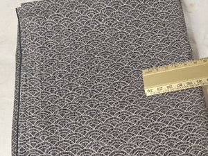 Japanese Fabric Seigaiha: Blue