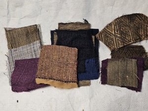 WOVEN FABRIC REMENANTS small #8