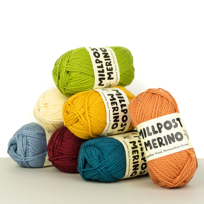 MILLPOST 8PLY MERINO 50g