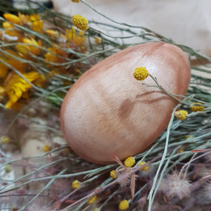 WOODEN DARNING EGG